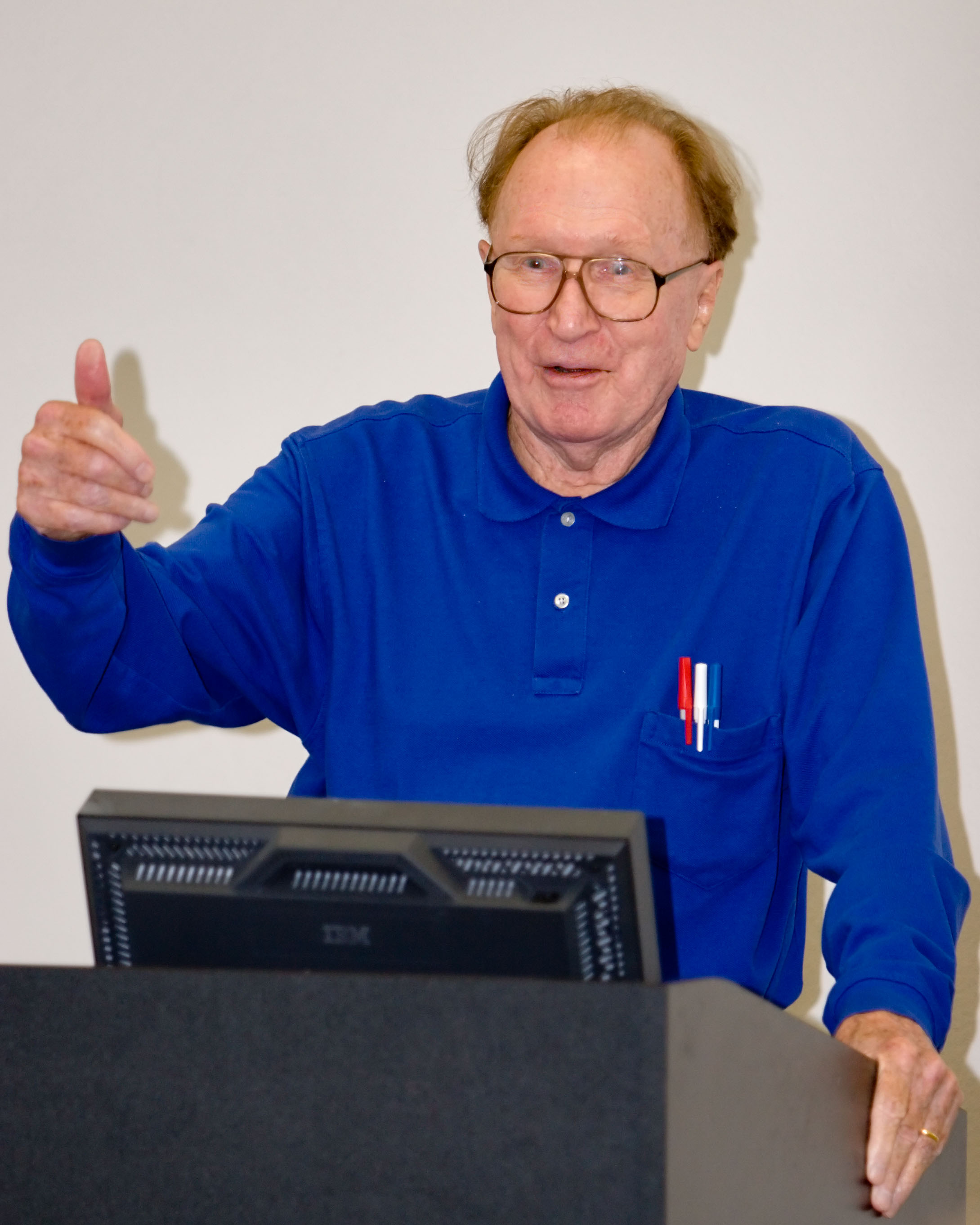 Richard Anderson gives a Math Colloquium