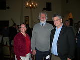 Claudia and Pat Gilmer, and Neal Stoltzfus