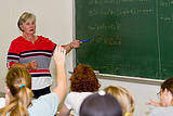 Karla Neal in classroom