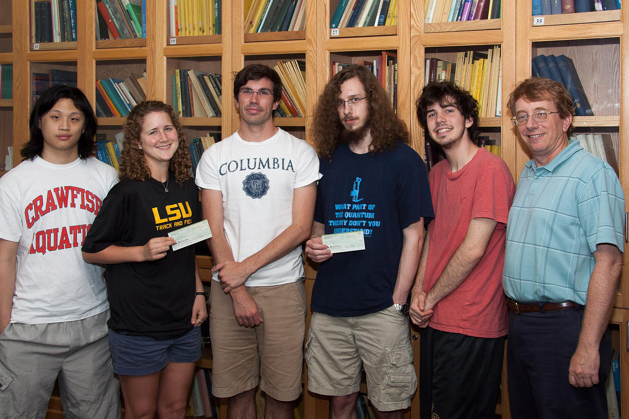 LSU Teams for LA-MS MAA Student Team Competition