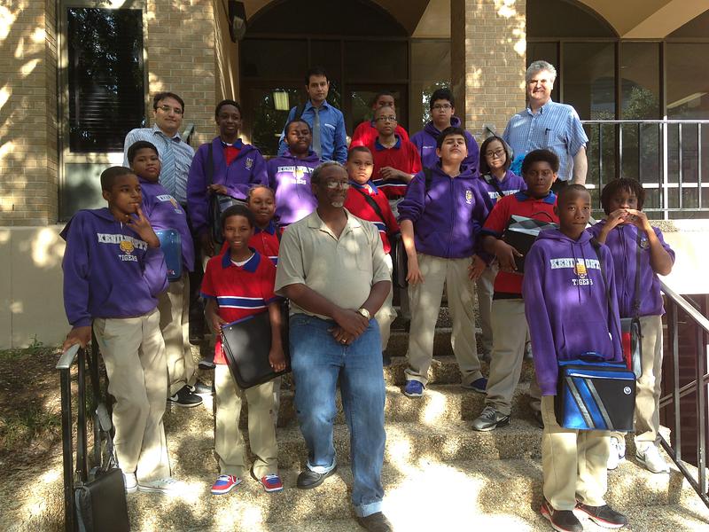 The Math Circle of the Kenilworth Science and Technology Middle School hosted at LSU