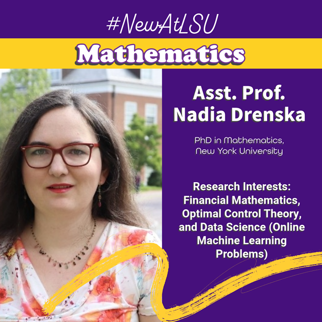 New Faculty: Nadia Drenska