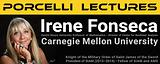 Porcelli Lectures by Irene Fonseca