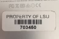 LSU white barcode