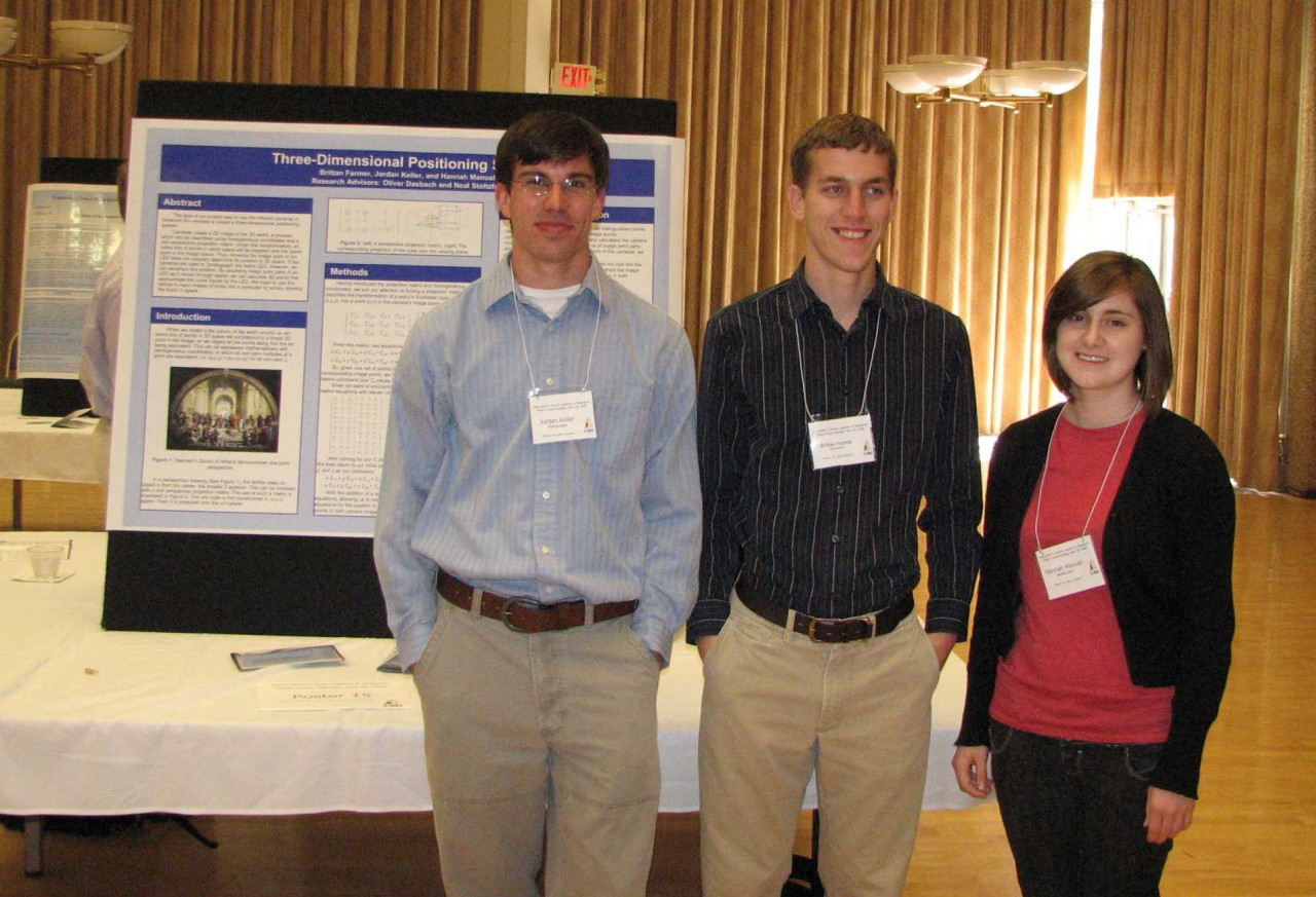 Jordan Keller, Brittan Farmer, Hannah Manuel, 2009 LSU Chancellor’s Future Leaders in Research Poster Session 
