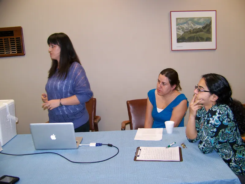 Zuhal, Maria, and Pallavi