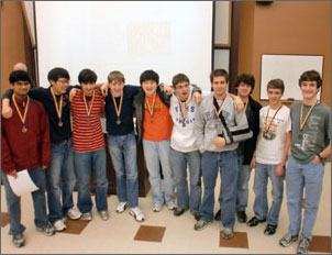 The Gold Medal Team Vestavia Hills High School Team 3