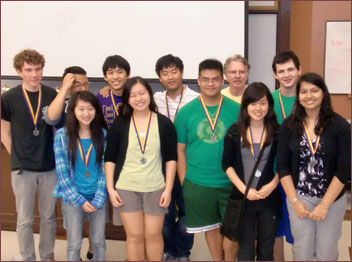 The Silver Medal Team: Baton Rouge Magnet High School Team A The Silver Medal Team: Baton Rouge Magnet High School Team A