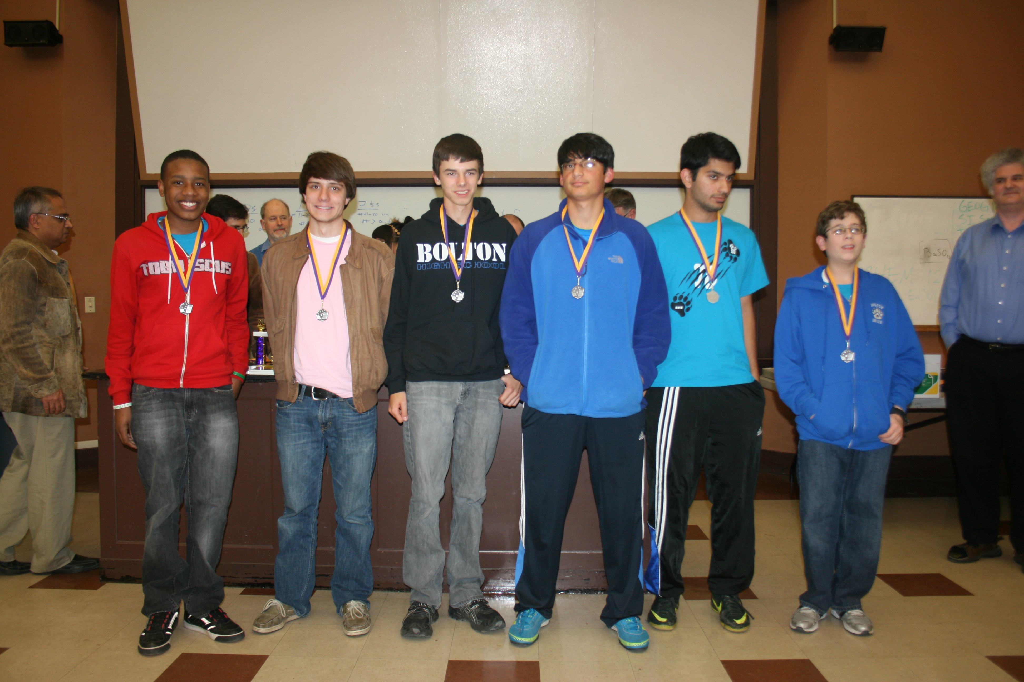 The Silver Medal Team:Bolton High School Team A