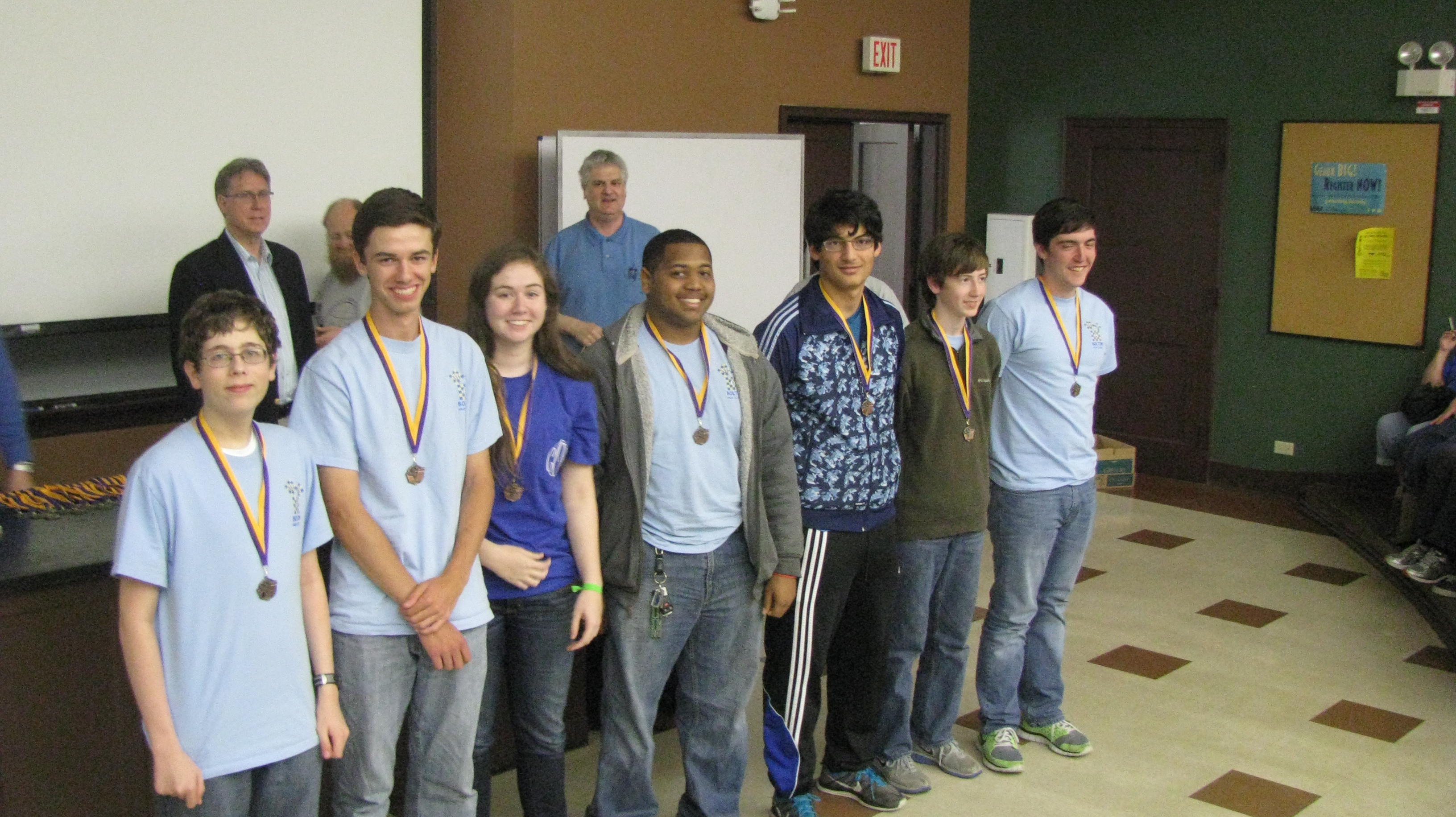 The Bronze Medal Team: Bolton High School