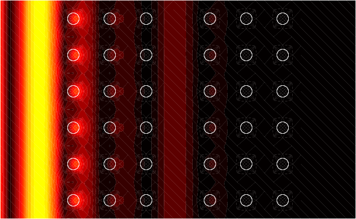 regular electric field magnitude