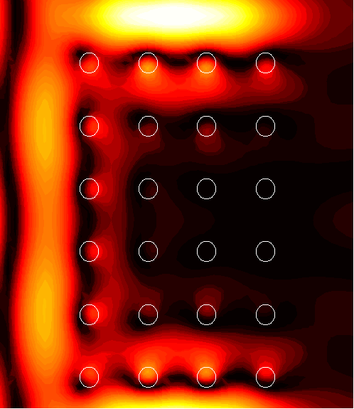 electric field magnitude