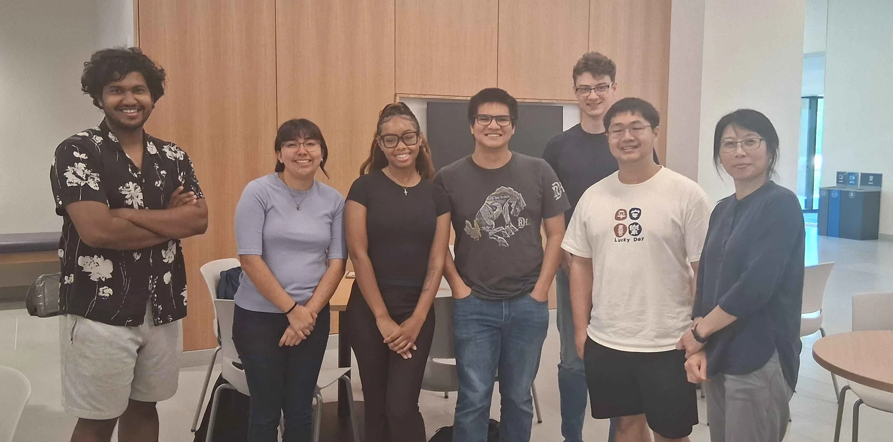 Group photo of the number theory group