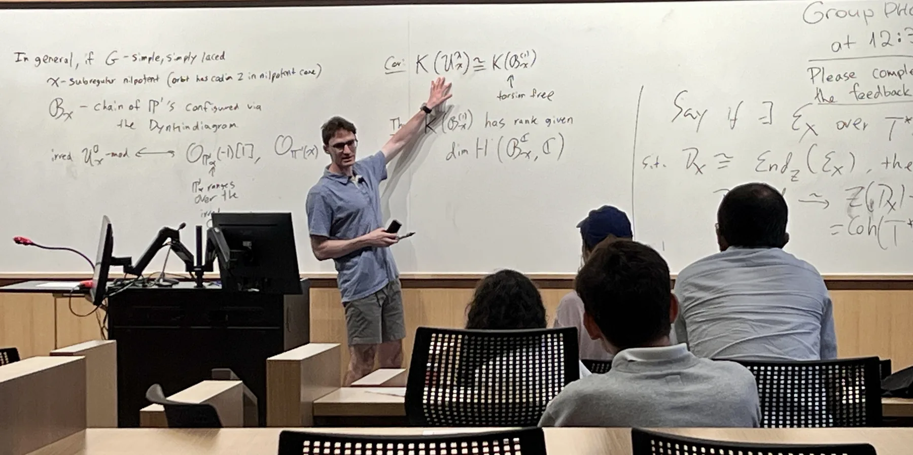 Seminar talk on Symplectic Duality and Coulomb Branches
