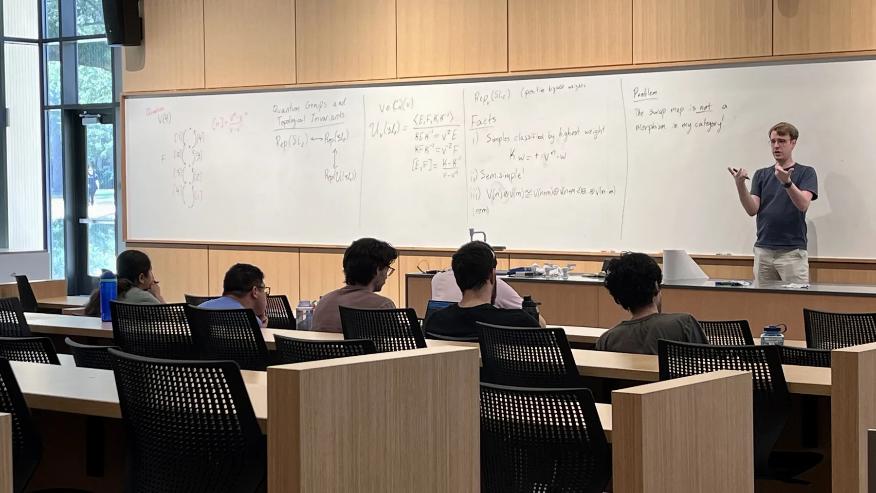 Seminar talk on Quantum Group Representations
