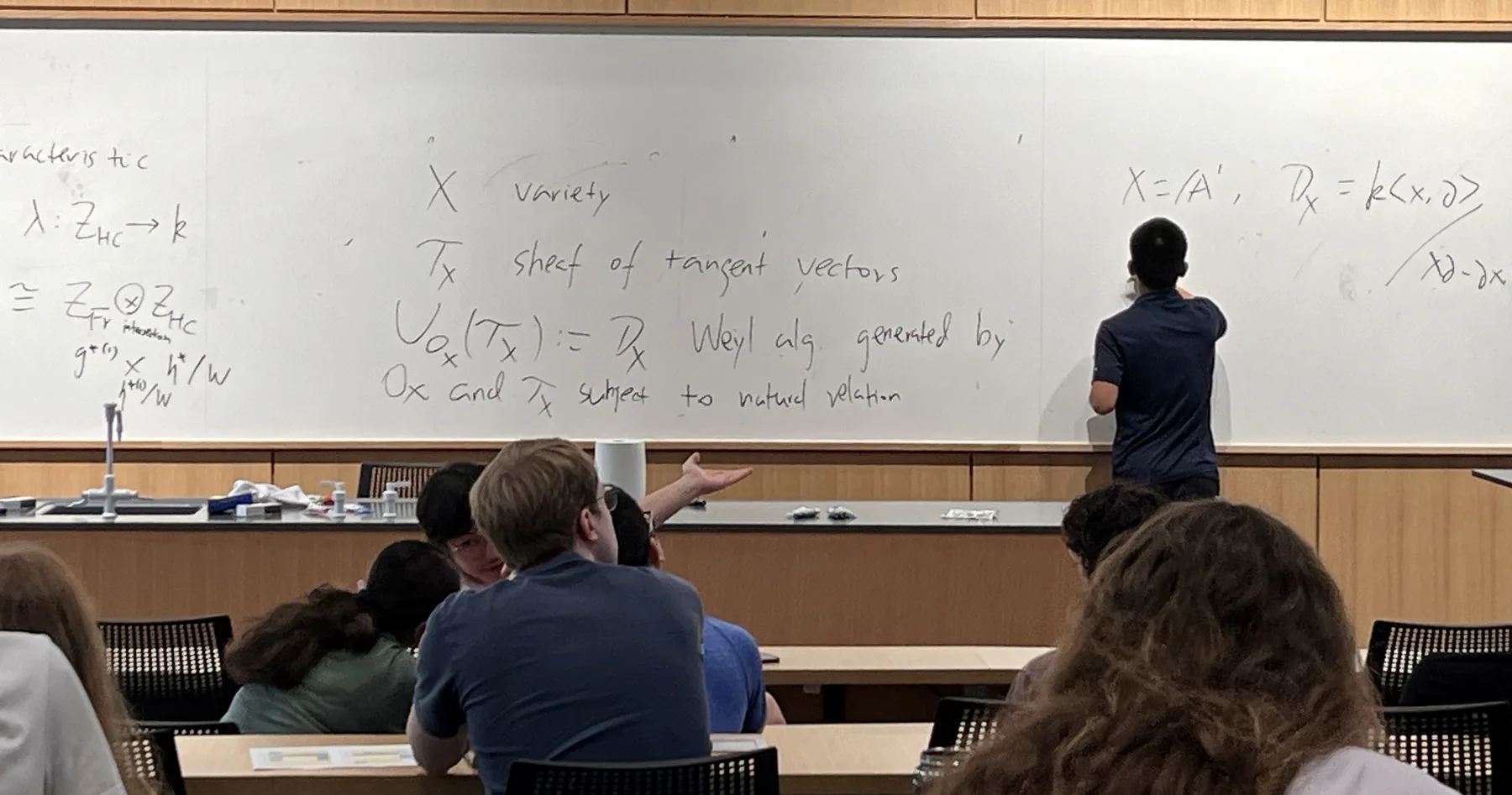 Seminar talk on Localization and Representations of Lie Algebras in Positive Characteristic