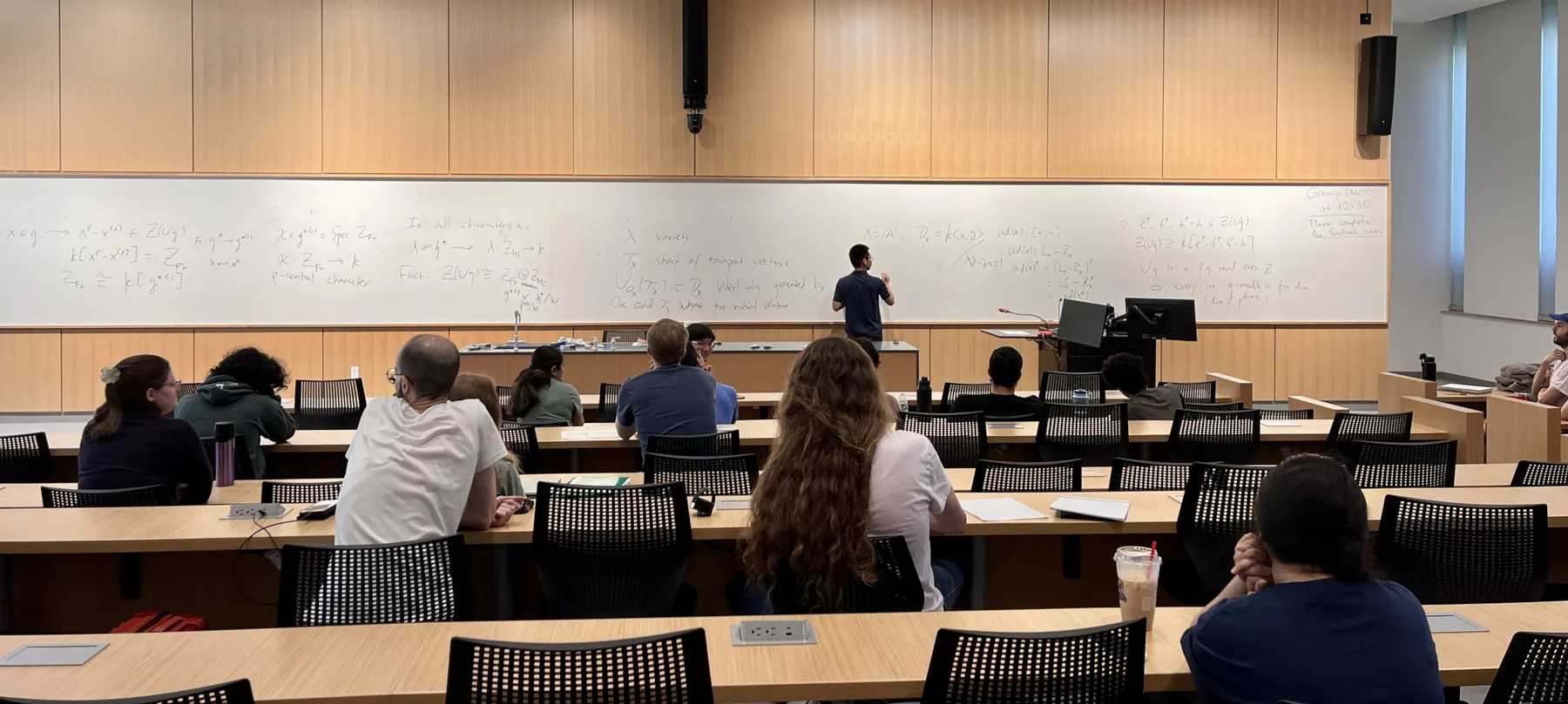 Seminar talk on Localization and Representations of Lie Algebras in Positive Characteristic